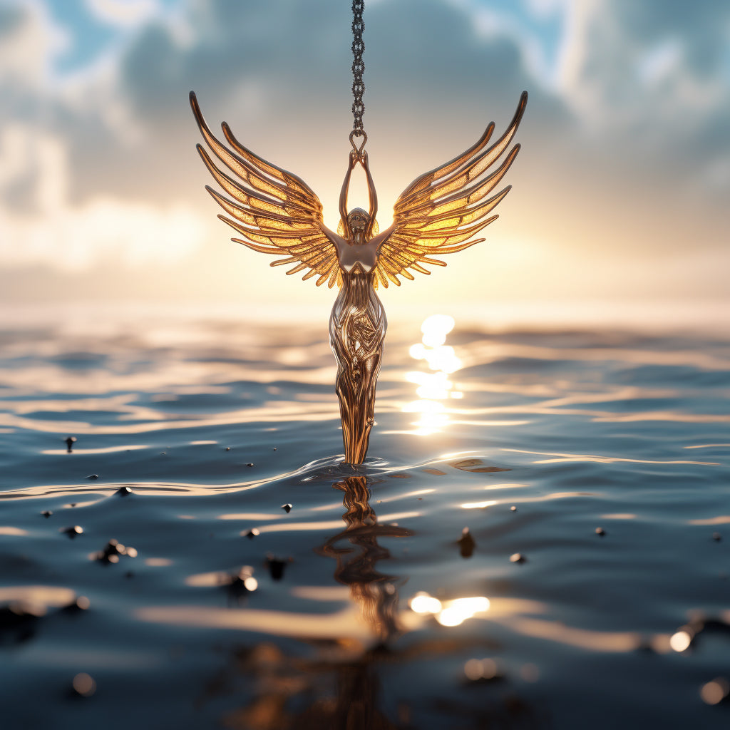 Angel-Woman Necklace