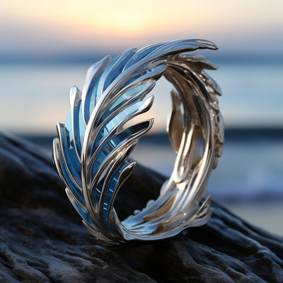 Feather Ring Set